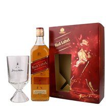 Johny Walker red 0,7l 40% + sklo GB