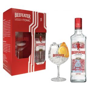 Beefeater gin 0,7l 40% + sklo GB