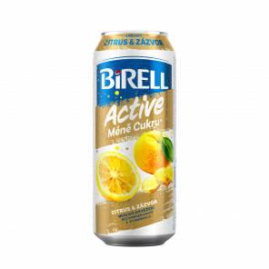 Birell Active S příchutí citrus & zázvor 0,5l