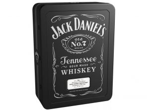 Jack Daniels 40% 0,7l Plech + 2 skla