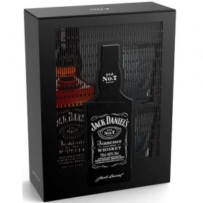 Jack Daniels 0,7l 40% plech + 2 skla GB