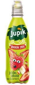 Jupík Ovocík 20% Jablko jahoda 330ml