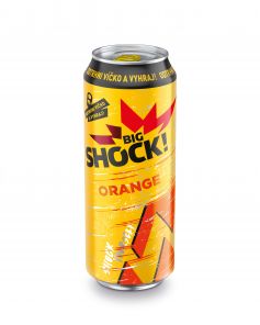 Big Shock! Orange energetický nápoj 500ml