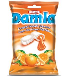 Damla bonbony 90g Pomeranč