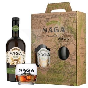 Rum Naga Indonesian 0,7l 40% + 1sklo GB