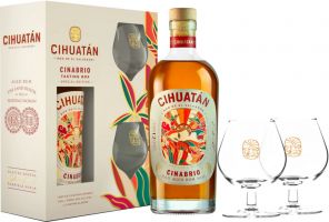 Cihuatán Cinabrio 12y 40% 0,7l + sklo