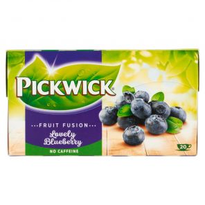Pickwick Fruit Fusion Ovocnobylinný čaj aromatizovaný s borůvkami 20 x 2g (40g)