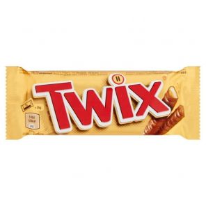 Twix Sušenka s karamelem máčená v mléčné čokoládě 2 x 25g