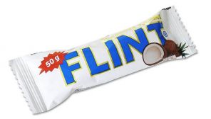 Flint 50g bílá poleva