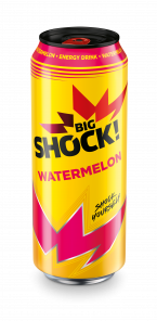 Big Shock! Watermelon energetický nápoj 500ml
