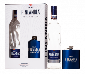 Finlandia 0,7l 40% + placatka GB