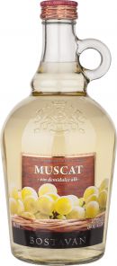 Bostavan Muscat bílé polosladké víno 1000ml