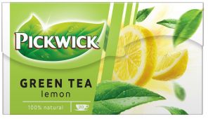 Pickwick Zelený čaj aromatizovaný s citronovým oplodím 20 x 2,0g (40g)