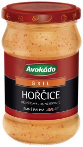 HORCICE GRIL 288G AVOKADO SKLO