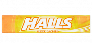 Halls bonbony žluté s medem 33,5g