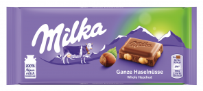 Milka Whole Hazelnut 100g/ořech/