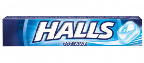 Halls bonbony modré 33,5g
