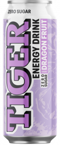 Tiger Zero Dragon fruit energy drink 0,5l plech