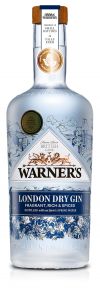 Warners London dry gin 40% 0,7l