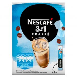 NESCAFÉ 3in1 FRAPPÉ, instantní káva, 10 sáčků x 16g (160g)