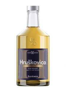 Žufánek  Hruškovice z dub.sudu 40% 0,5l