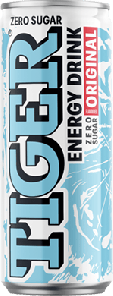 Tiger Zero Original energy drink 0,25l plech