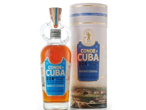 Rum Conde de Cuba reserva Especial 0,7l 40% tuba
