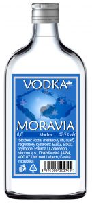 VODKA Moravia 37,5% 0,1L